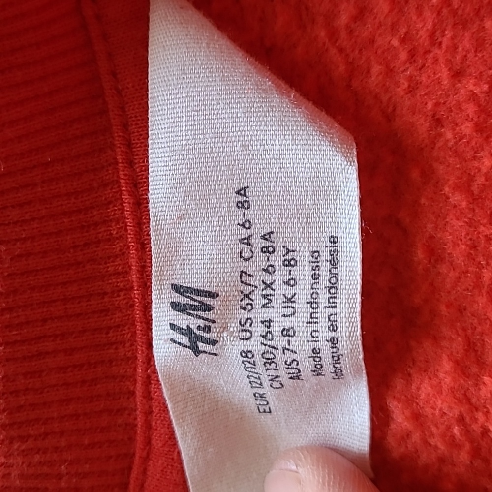 H&M kids sweatshirt boys size 7 - Picture 3 of 5